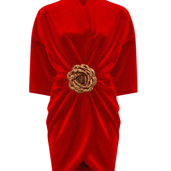 Rasario Mini Dress – couture evening dress