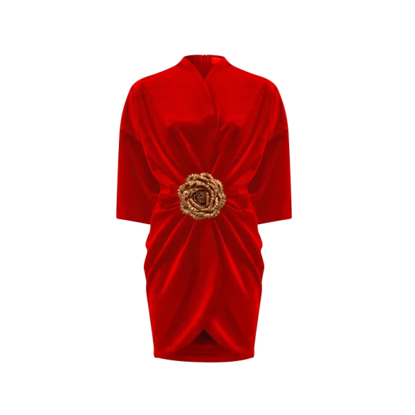 Rasario Mini Dress – couture evening dress