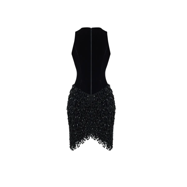Rasario Mini Dress – couture evening dress