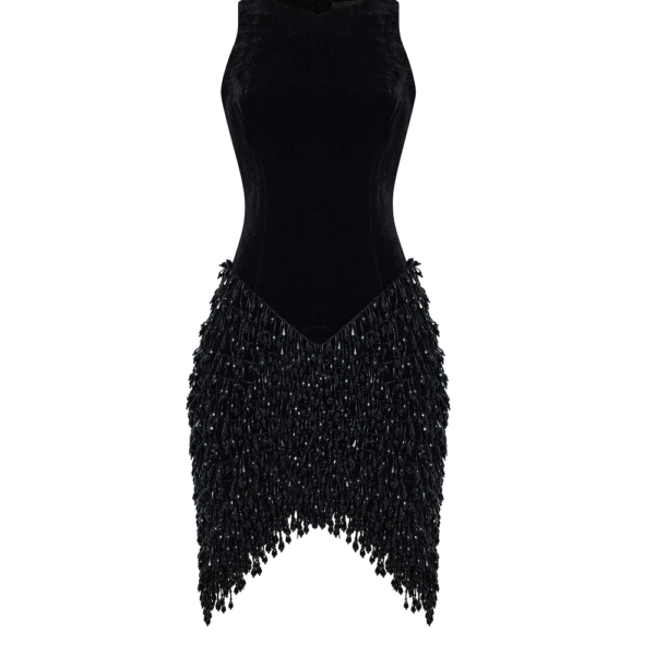 Rasario Mini Dress – couture evening dress