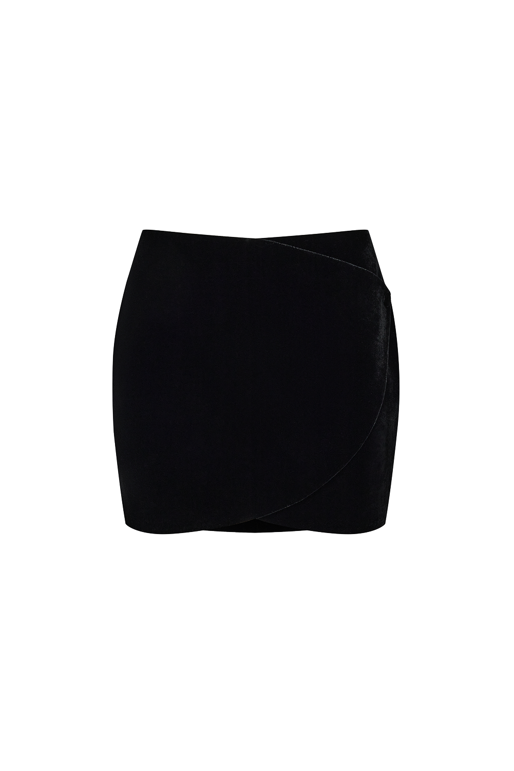 Rasario Velvet Mini Skirt