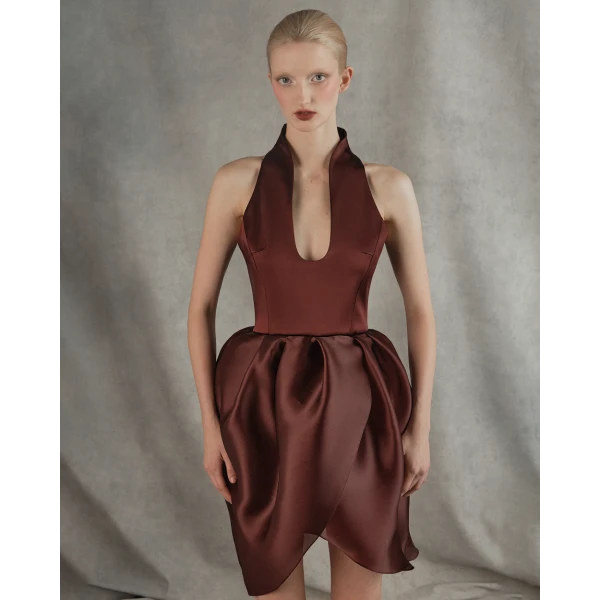 Rasario Mini Dress – couture evening dress