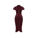 Rasario Midi Dress – couture evening dress