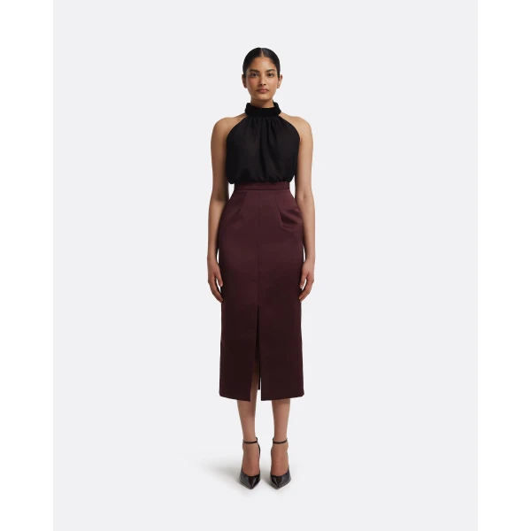 Safiyaa Akira Top in Black, view 3