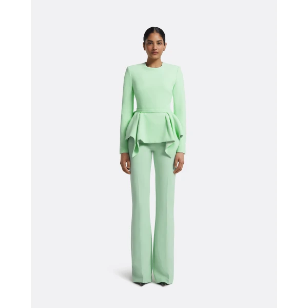 Safiyaa Alexa Trousers in Brook Green, view 2