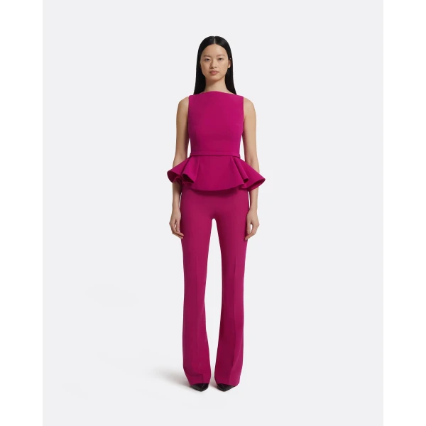 Safiyaa Alexa Trousers in Fuchsia, view 2
