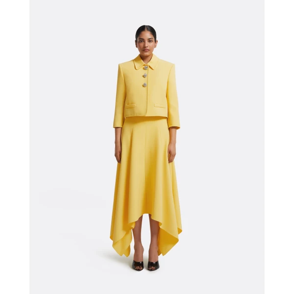 Safiyaa Arata Jacket in Aspen Gold with Crystal, view 3