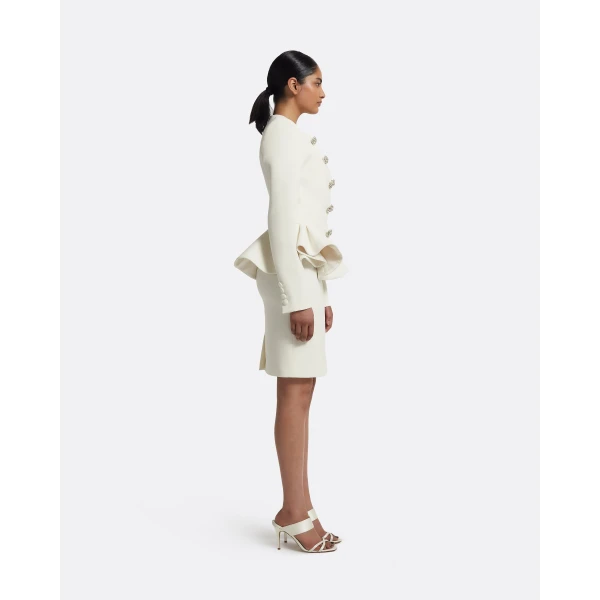 Safiyaa Ayaka Skirt in Ivory, view 5