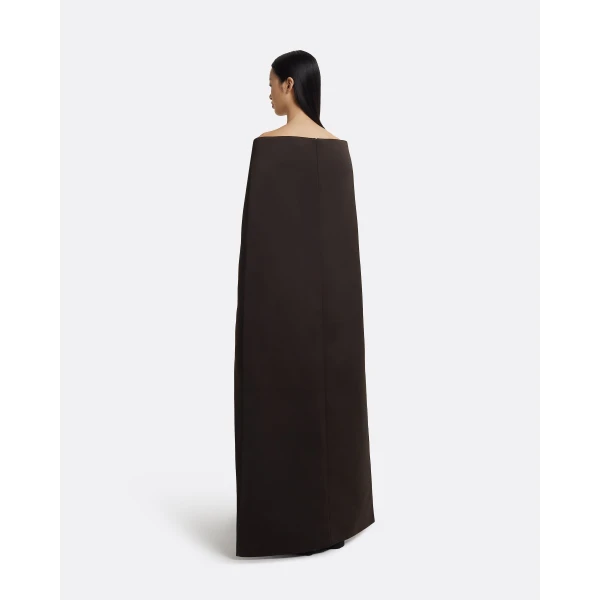 Safiyaa Myrine Jumpsuit & Maddox Harness in Peat Brown, view 3