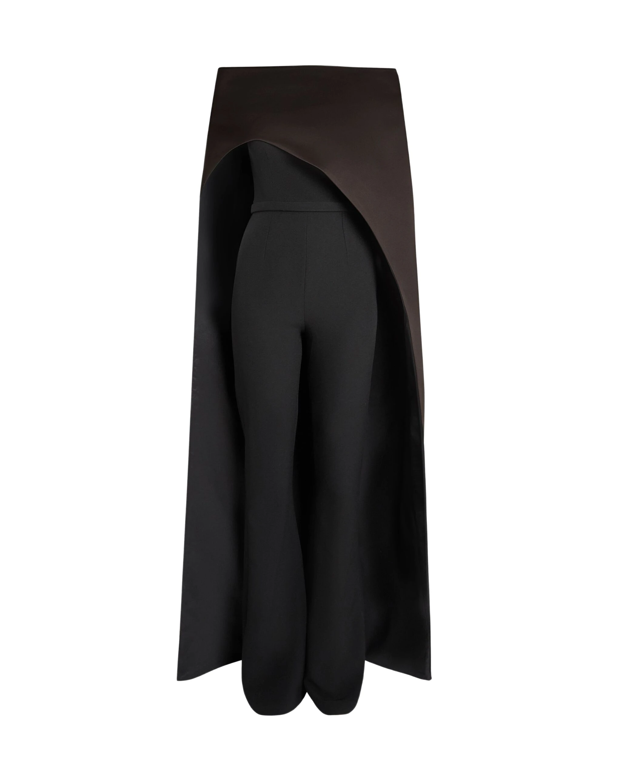 Safiyaa-Myrine-Jumpsuit-Maddox-Harness-in-Peat-Brown-Coveti-scaled97385_nobg Safiyaa Jumpsuits luxury Clothing from Coveti Marketplace