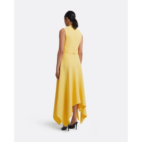 Safiyaa Okimi Dress in Aspen Gold with Aspen Gold, view 3