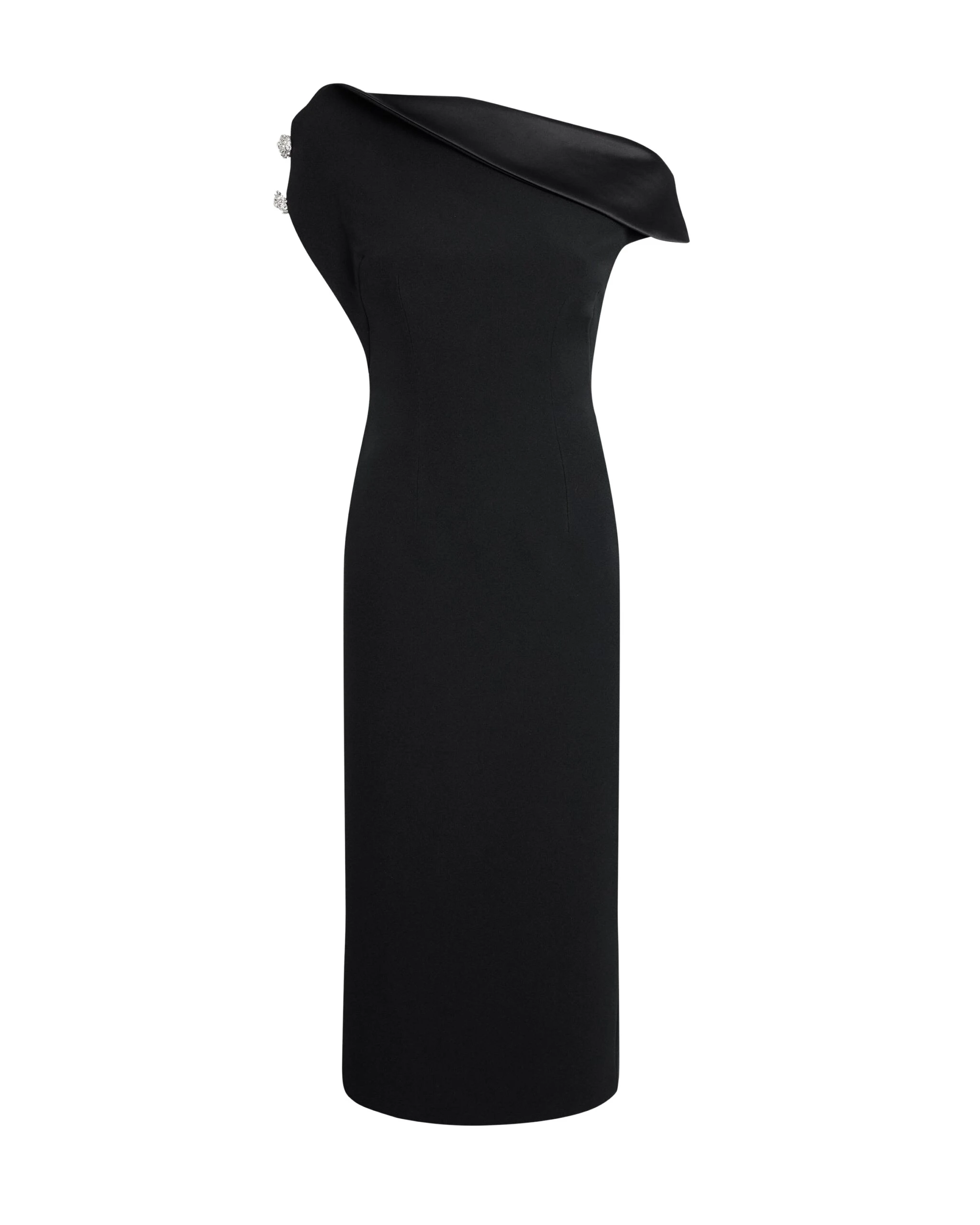 Safiyaa-Reina-Dress-in-Black-with-Crystal-Coveti-scaled94440_nobg Safiyaa Dresses luxury Clothing from Coveti Marketplace
