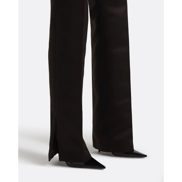 Safiyaa Rikina Trousers in Peat Brown, view 4