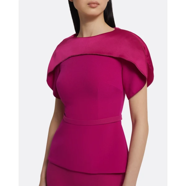 Safiyaa Runa Top in Fuchsia, view 5