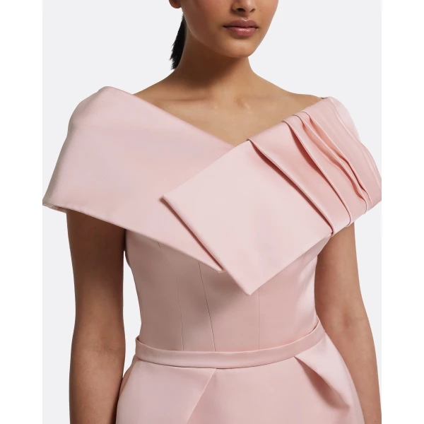 Safiyaa Senka Short Dress & Hanabi Harness in Lotus Bloom, view 4