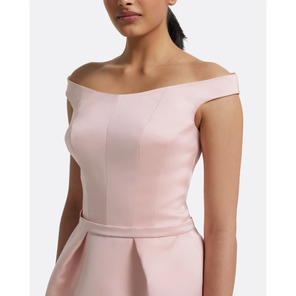 Safiyaa Senka Short Dress in Lotus Bloom, view 4