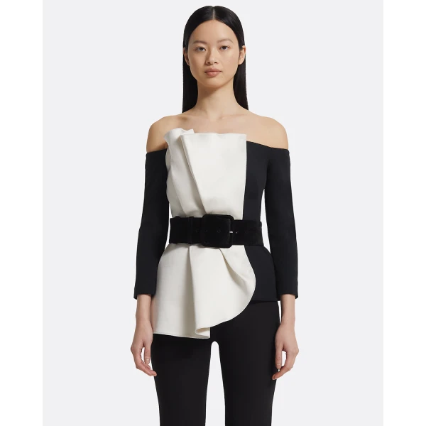 Safiyaa Tops luxury Clothing from Coveti Marketplace