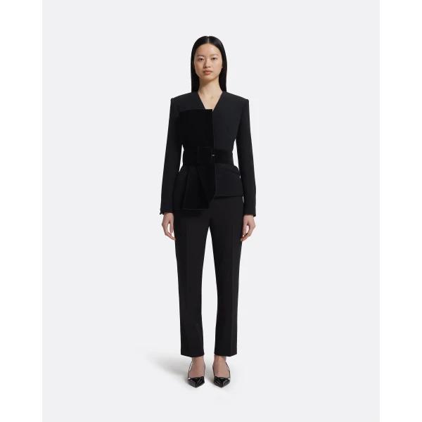 Safiyaa Yukari Jacket in Black, view 3