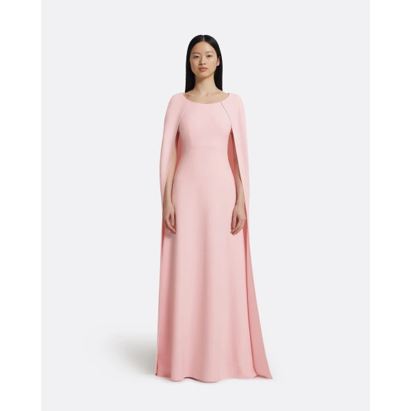 Safiyaa Yuna Long Dress in Lychee, view 6