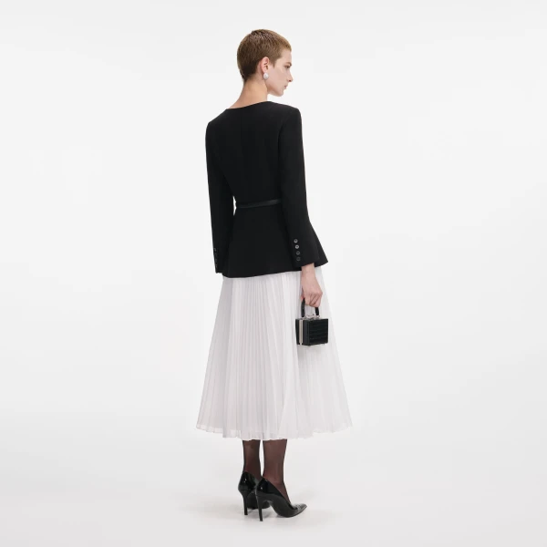Elevate your elegance in this Self Portrait Dresses Midi Dress from the 2025 resort wear edit