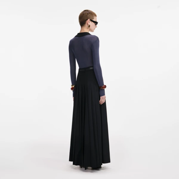 Elevate your elegance in this Self Portrait Skirts Maxi Dress from the 2025 resort wear edit