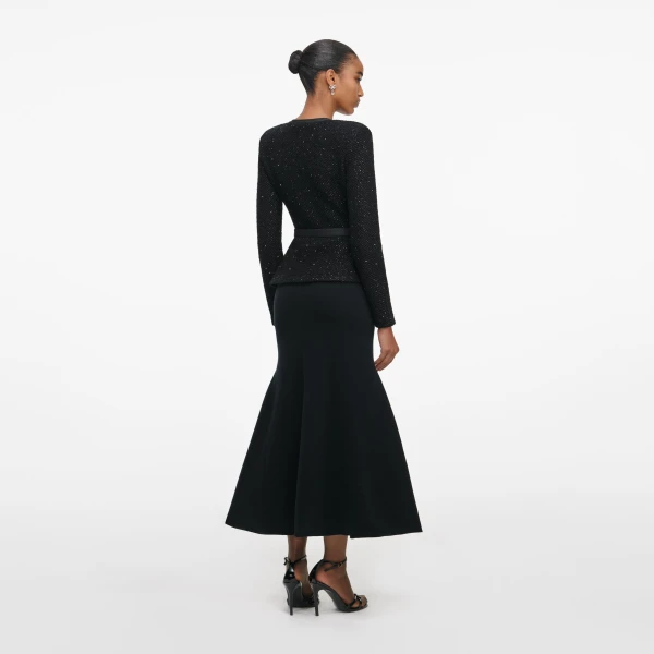 Elevate your elegance in this Self Portrait Dresses Midi Dress from the 2025 resort wear edit