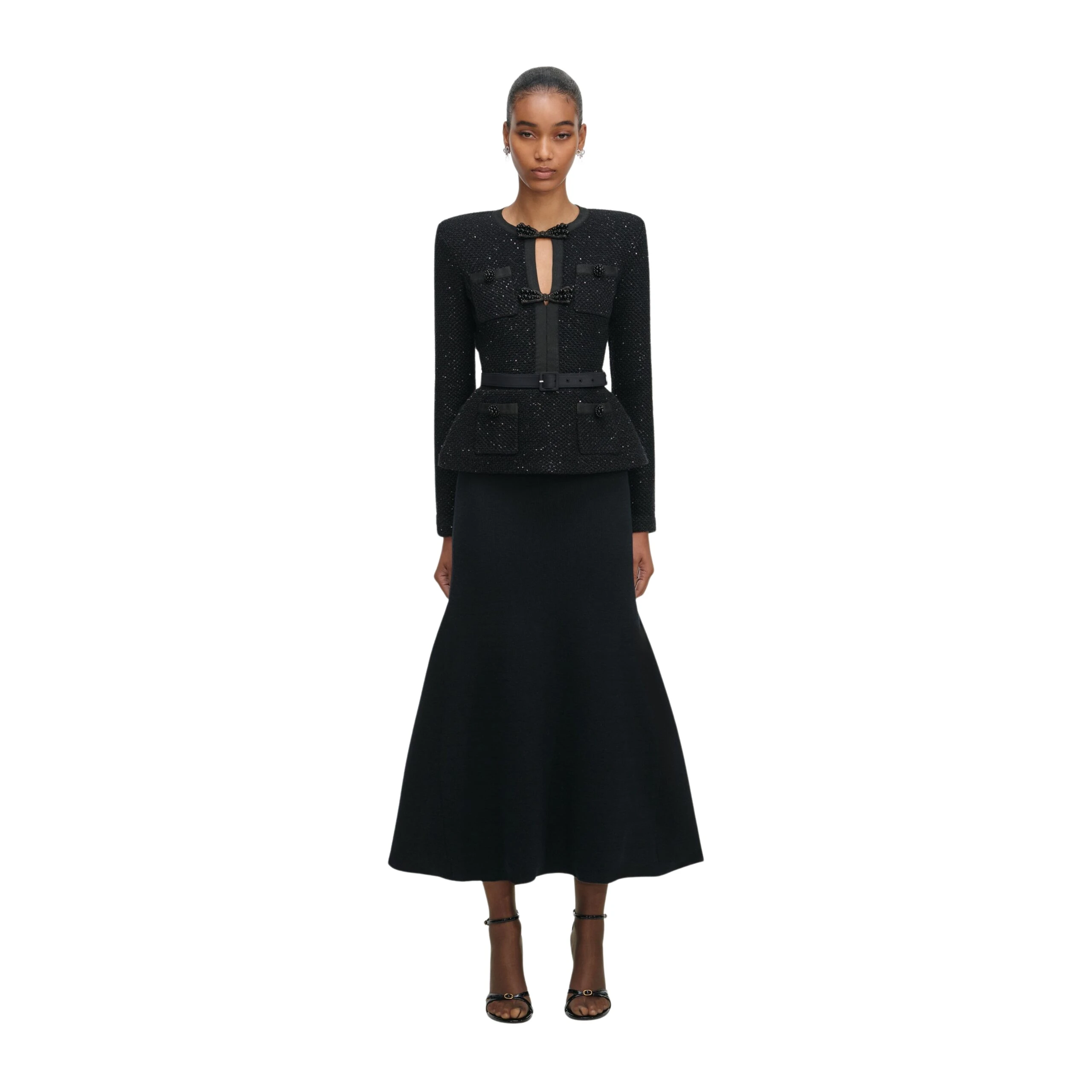Self-Portrait-Black-Sequin-Knit-Tailored-Midi-Dress-2025-coveti-5-scaled70386_nobg Self Portrait Dresses luxury Clothing from Coveti Marketplace