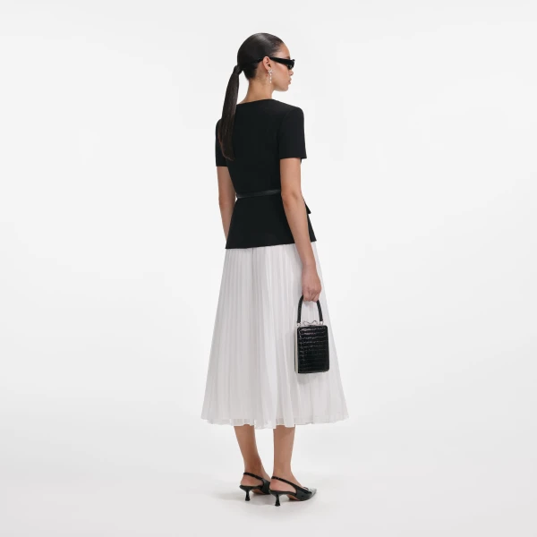 Elevate your elegance in this Self Portrait Dresses Midi Dress from the 2025 resort wear edit