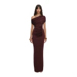 Self-Portrait-Brown-Draped-Knit-Midi-Dress-2025-coveti-5-scaled61127_nobg Self Portrait Dresses luxury Clothing from Coveti Marketplace