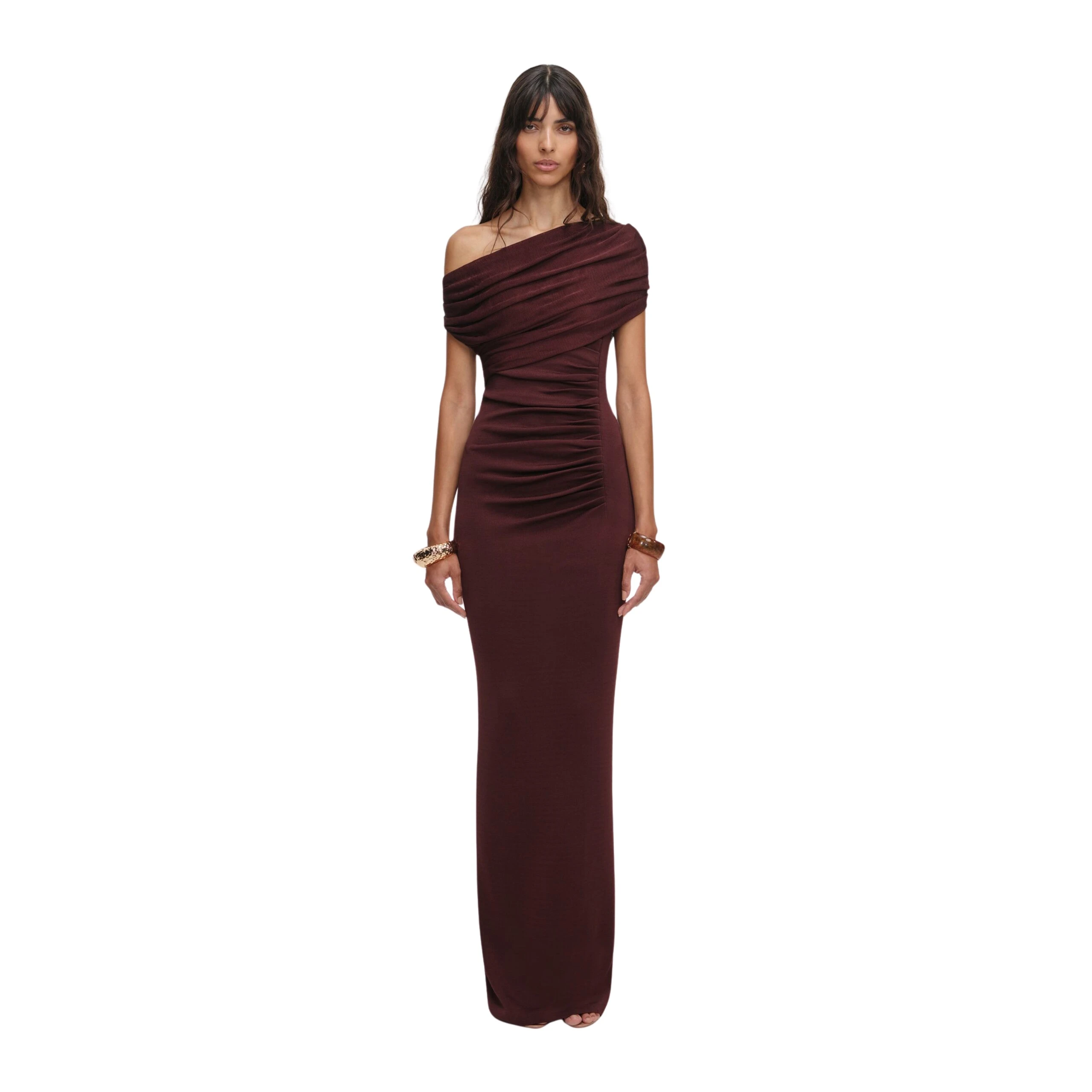 Self-Portrait-Brown-Draped-Knit-Midi-Dress-2025-coveti-5-scaled61127_nobg Self Portrait Dresses luxury Clothing from Coveti Marketplace
