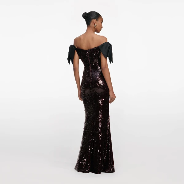 Elevate your elegance in this Self Portrait Dresses Maxi Dress from the 2025 resort wear edit