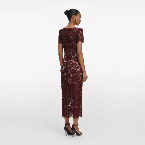 Elevate your elegance in this Self Portrait Dresses Midi Dress from the 2025 resort wear edit