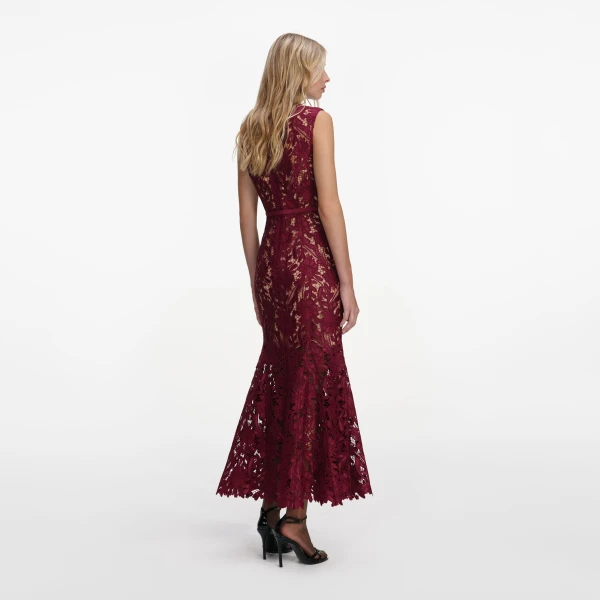 Elevate your elegance in this Self Portrait Dresses Midi Dress from the 2025 resort wear edit