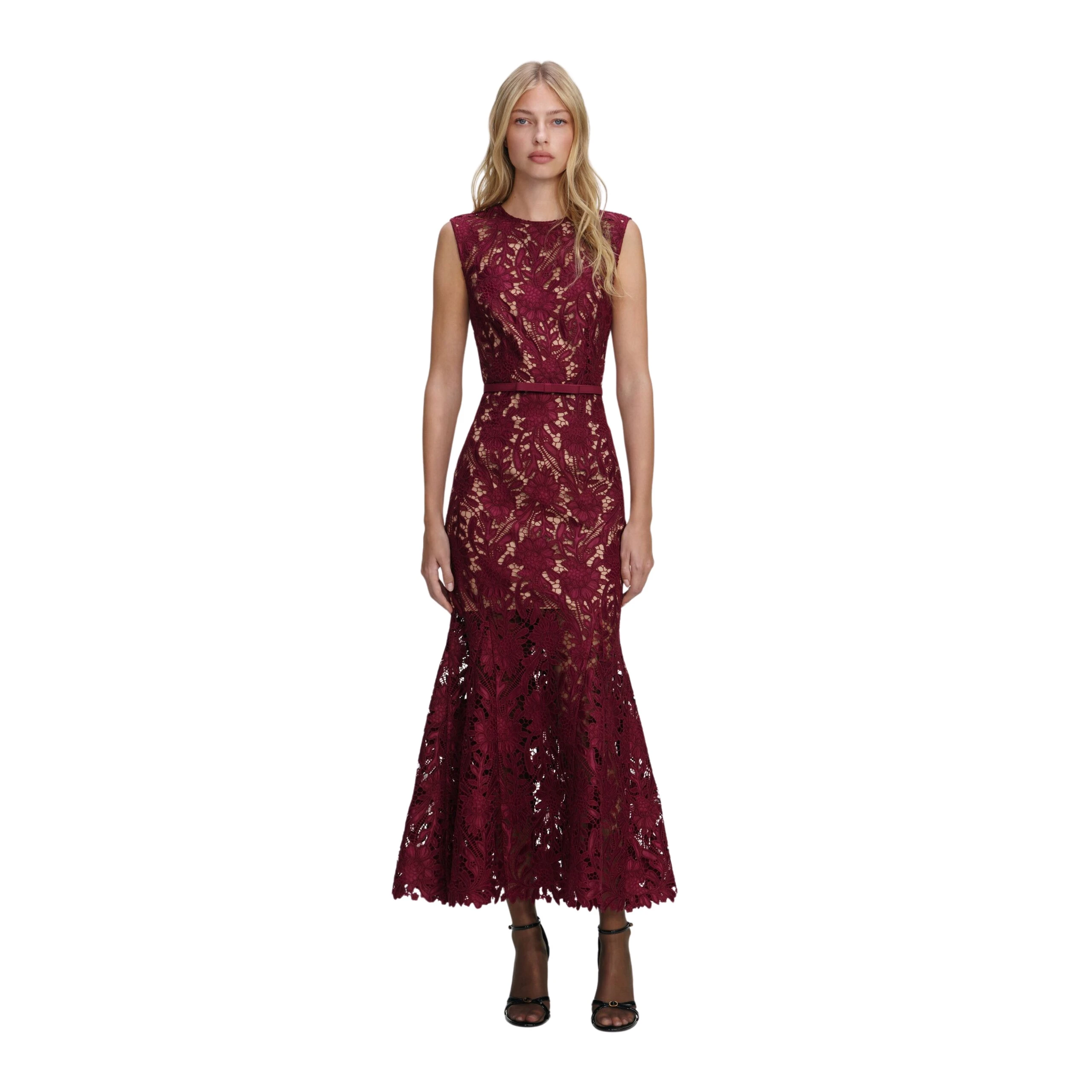 Self-Portrait-Burgundy-Guipure-Lace-Midi-Dress-2025-coveti-4-scaled66070_nobg Self Portrait Dresses luxury Clothing from Coveti Marketplace
