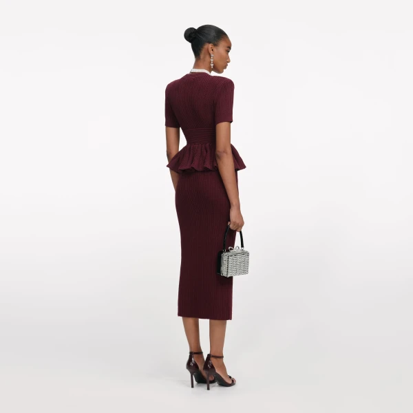 Elevate your elegance in this Self Portrait Dresses Midi Dress from the 2025 resort wear edit