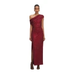 Self-Portrait-Burgundy-Rhinestone-Drape-Midi-Dress-2025-coveti-5-scaled44209_nobg Self Portrait Dresses luxury Clothing from Coveti Marketplace