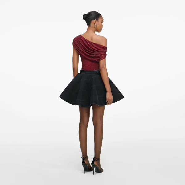 Elevate your elegance in this Self Portrait Tops  from the 2025 resort wear edit