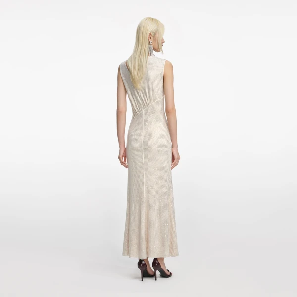 Elevate your elegance in this Self Portrait Dresses Midi Dress from the 2025 resort wear edit