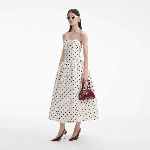 Elevate your elegance in this Self Portrait Dresses Midi Dress from the 2025 resort wear edit