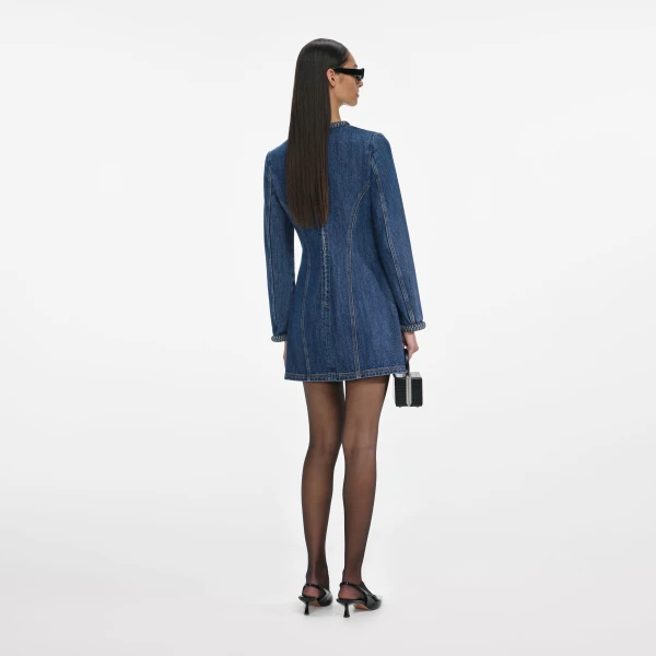 Elevate your elegance in this Self Portrait Dresses Mini Dress from the 2025 resort wear edit