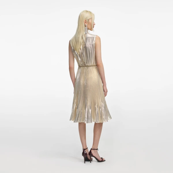 Elevate your elegance in this Self Portrait Dresses Midi Dress from the 2025 resort wear edit