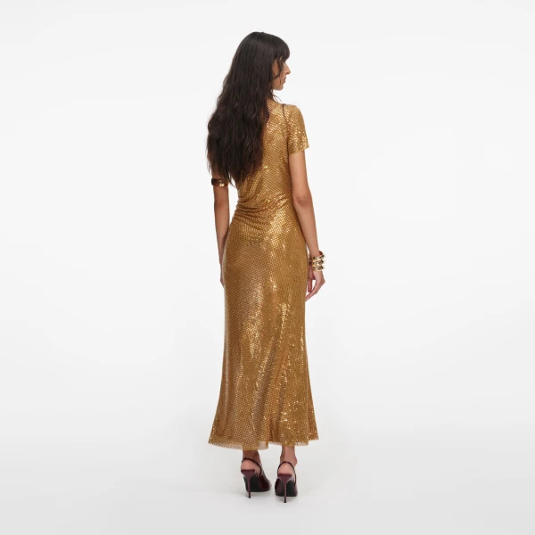 Elevate your elegance in this Self Portrait Dresses Midi Dress from the 2025 resort wear edit
