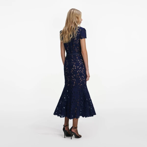 Elevate your elegance in this Self Portrait Dresses Midi Dress from the 2025 resort wear edit