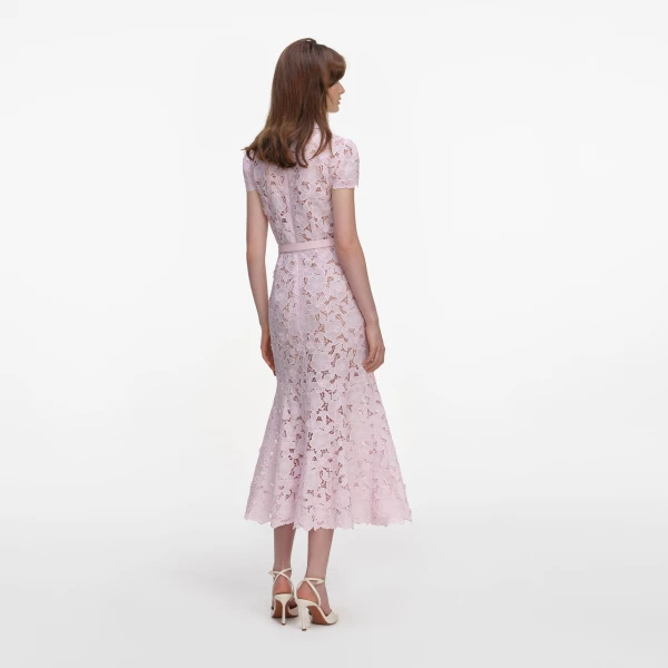 Elevate your elegance in this Self Portrait Dresses Midi Dress from the 2025 resort wear edit