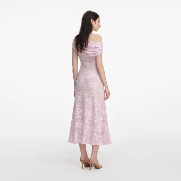 Elevate your elegance in this Self Portrait Dresses Midi Dress from the 2025 resort wear edit