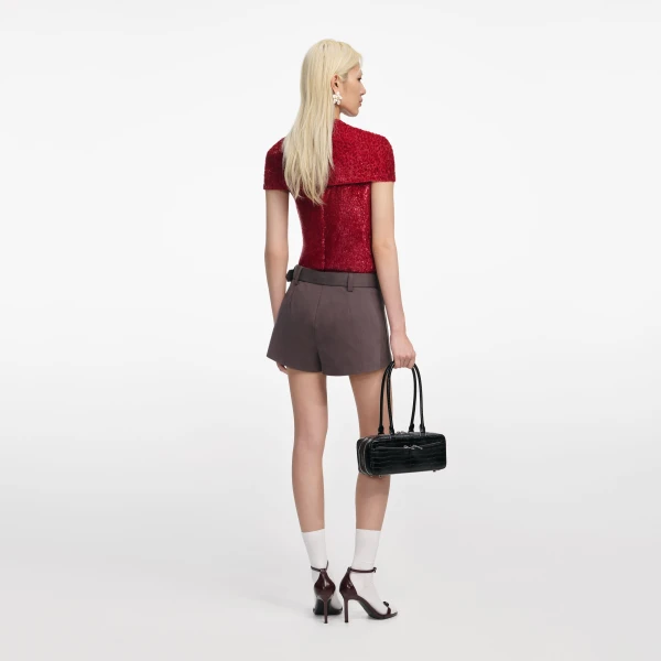 Elevate your elegance in this Self Portrait Tops  from the 2025 resort wear edit