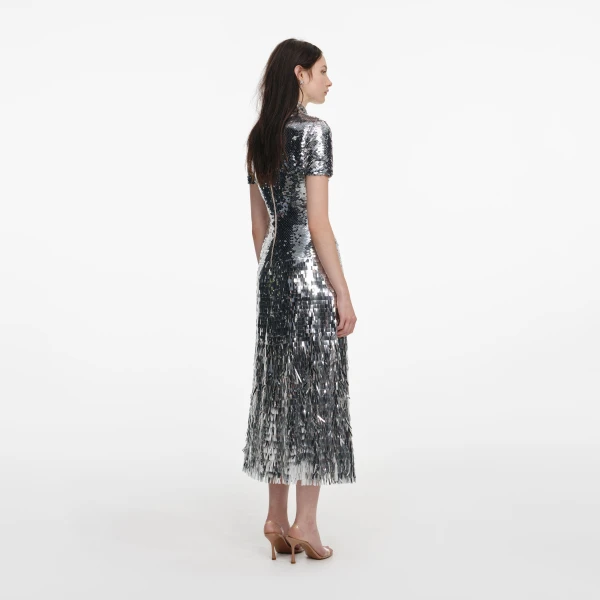 Elevate your elegance in this Self Portrait Dresses Midi Dress from the 2025 resort wear edit