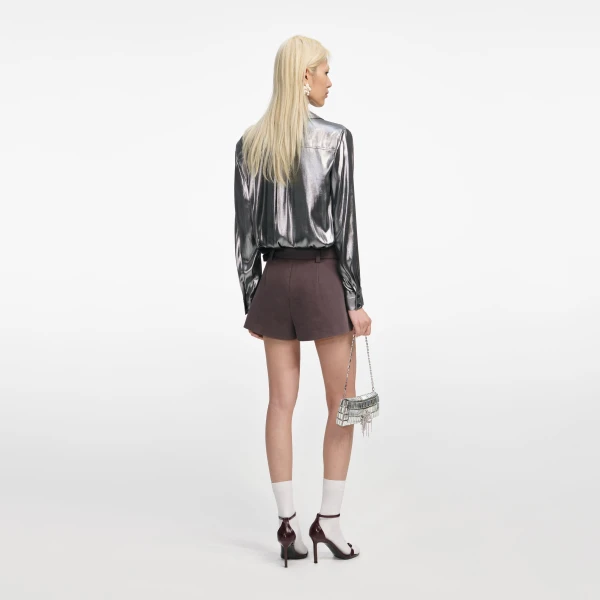 Elevate your elegance in this Self Portrait Tops  from the 2025 resort wear edit