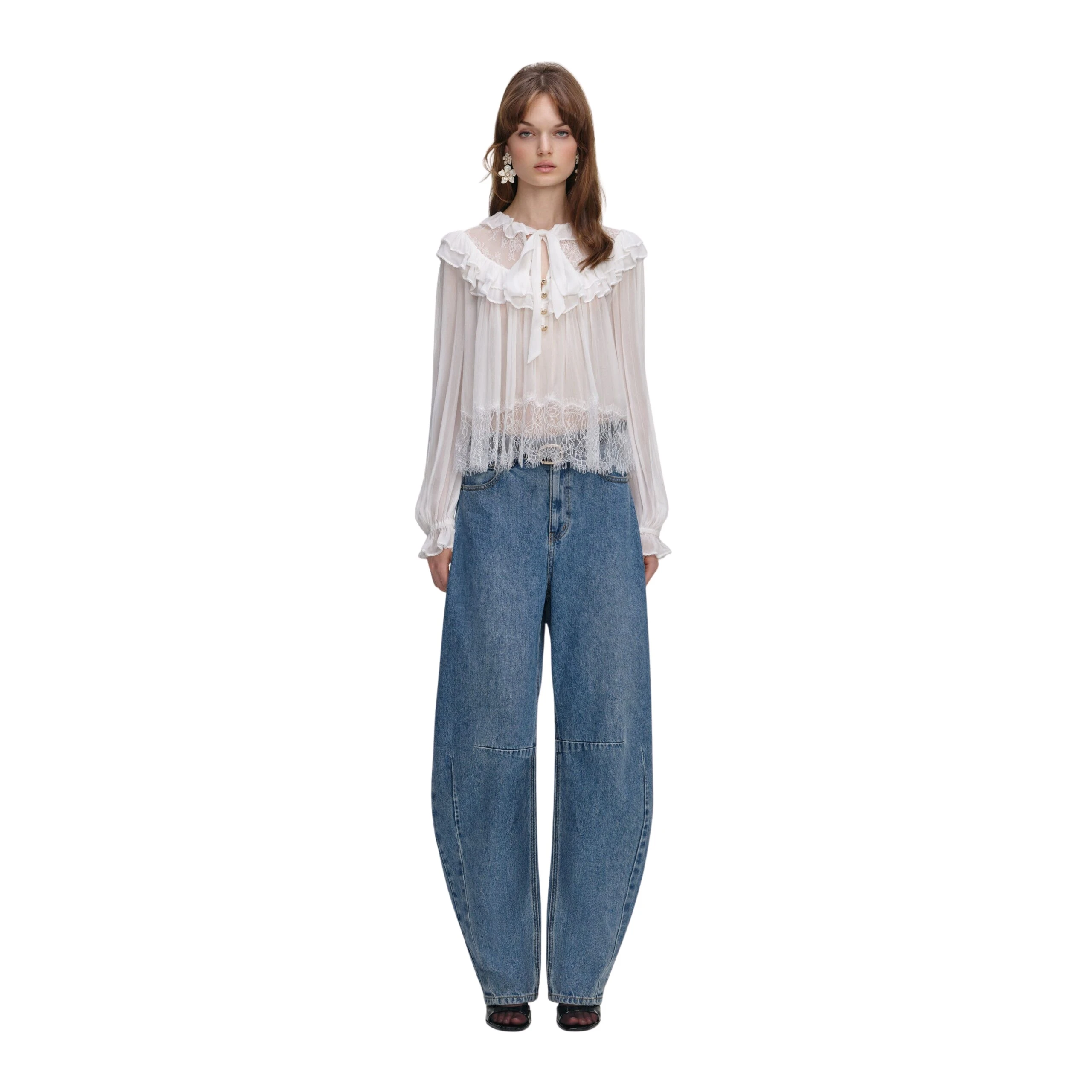 Self-Portrait-White-Georgette-Lace-Blouse-2025-coveti-5-scaled83760_nobg Self Portrait Tops luxury Clothing from Coveti Marketplace