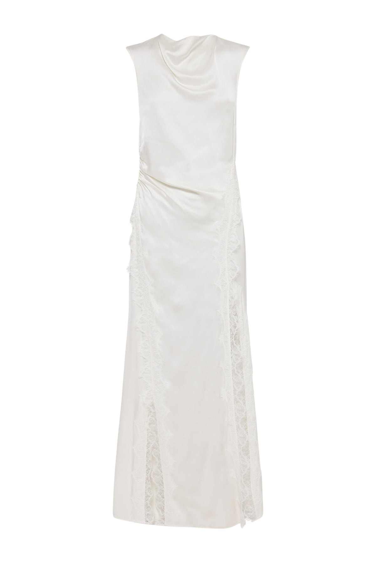 Shona Joy Allegra Lace Panelled Maxi Dress